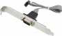 Адаптер RS-232 Bracket 1xCOM Bulk ASIA BRACKET COM PORT img