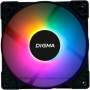 Вентилятор Digma DFAN-FRGB1 RGB 120х120x25 черный 3-pin 4-pin (Molex) Ret img